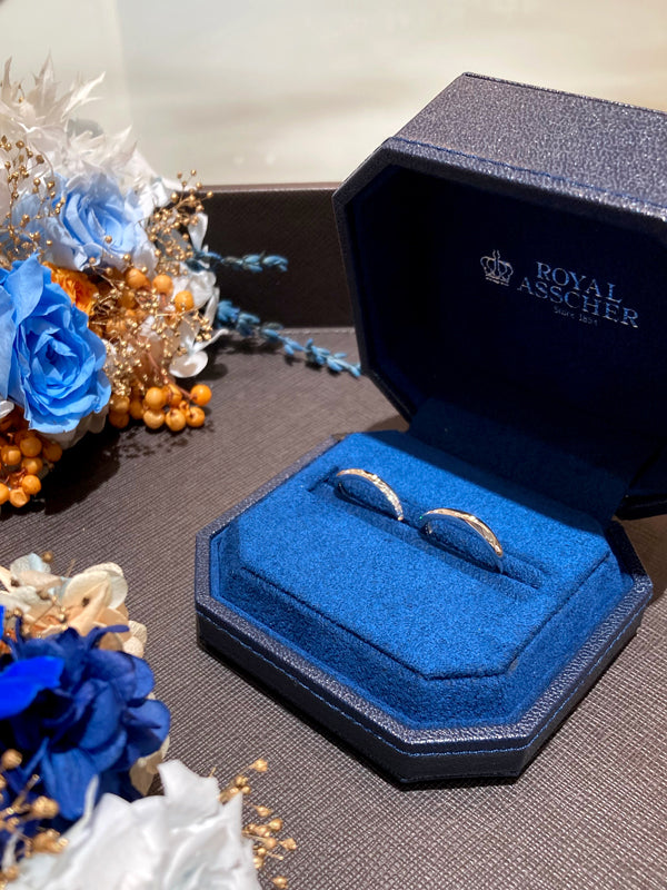 N様 ロイヤルアッシャー マリッジリング お求めいただき誠にありがとうございます/WRA060/WRB070