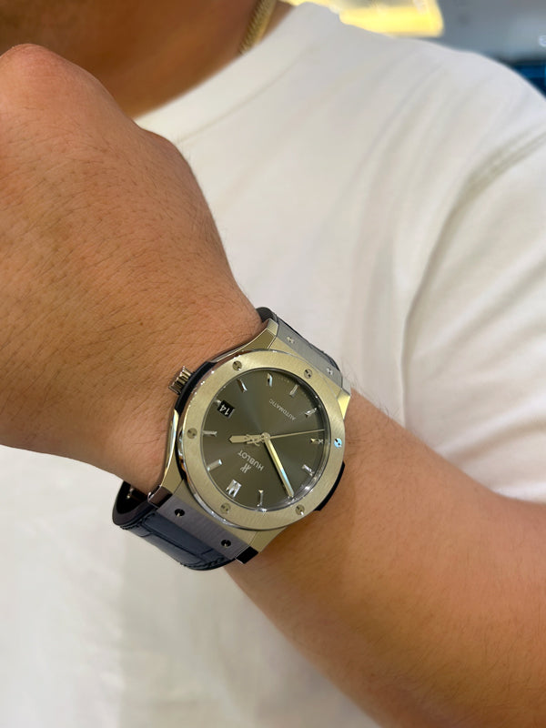 A様 ウブロ クラシック・フュージョン レーシンググレーチタニウム お求めいただき誠にありがとうございます/511.NX.7071.LR