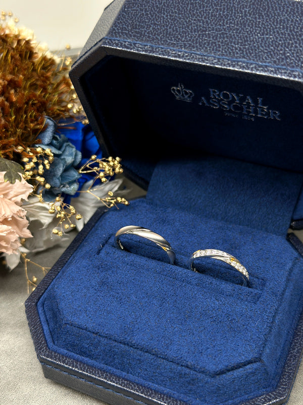 W様 ロイヤル・アッシャー 結婚指輪 お求めいただき誠にありがとうございます/WRA902/WRB911