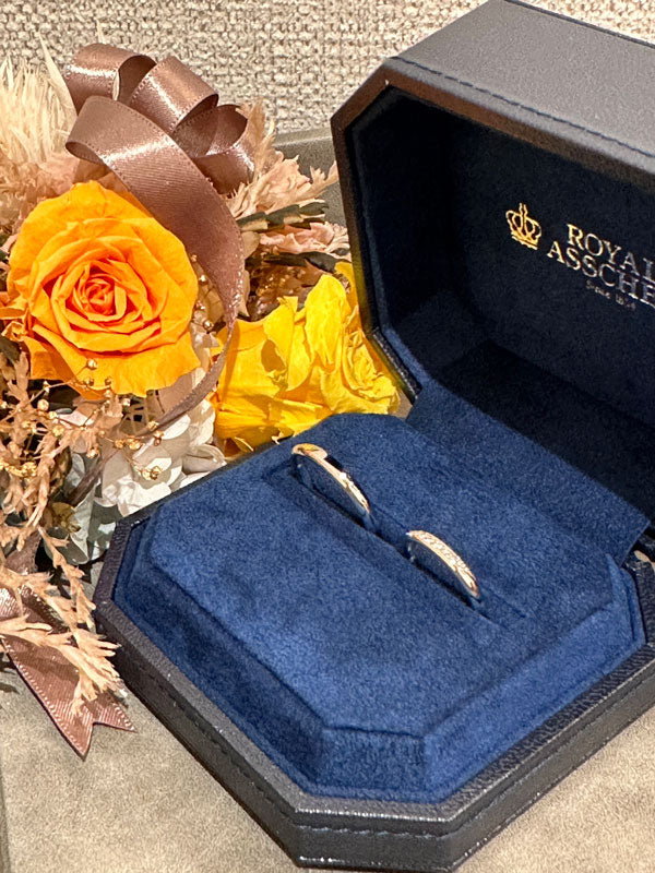 Y様 ロイヤルアッシャー マリッジリング お求めいただき誠にありがとうございます/WRA065 / WRB075