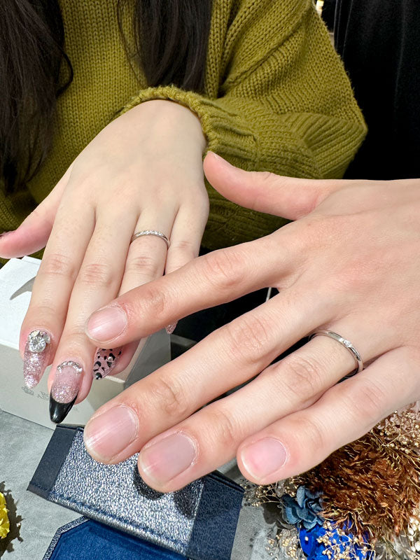 I様 ロイヤルアッシャー マリッジリング お求めいただき誠にありがとうございます/ WRB917/ WRB915