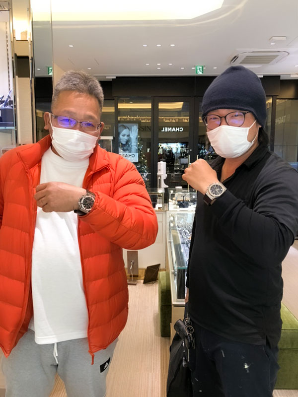 藤浦様 ウブロ アエロ・フュージョン チタニウム ダイヤモンド お求めいただき誠にありがとうございます/525.NX.0170.LR.1104