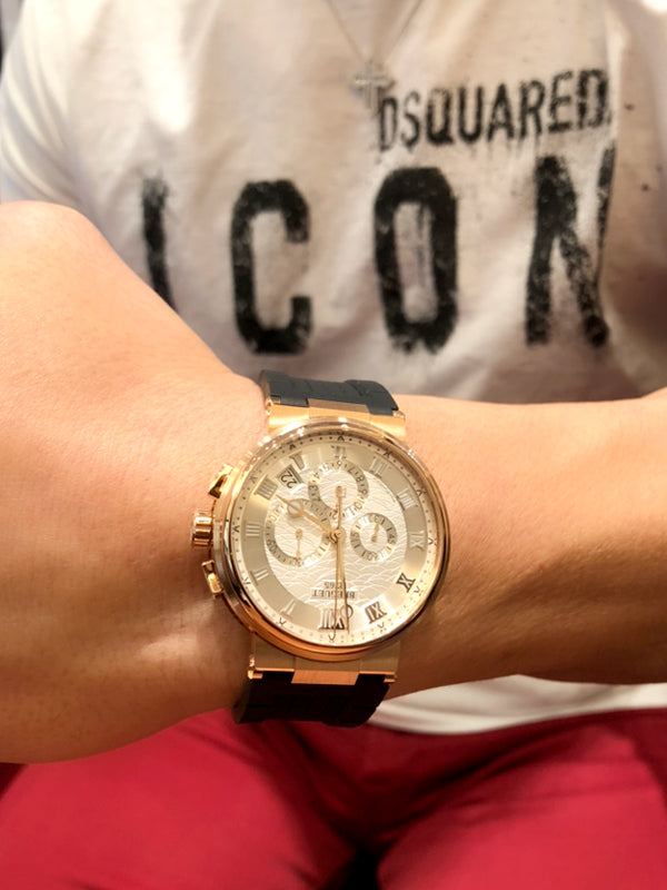 Y様 ブレゲ マリーン クロノグラフ お求めいただき誠にありがとうございます/5527BR/12/5WV