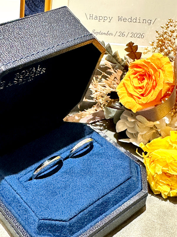 M様 ロイヤルアッシャー マリッジリング お求めいただき誠にありがとうございます/WRA065 / WRB075