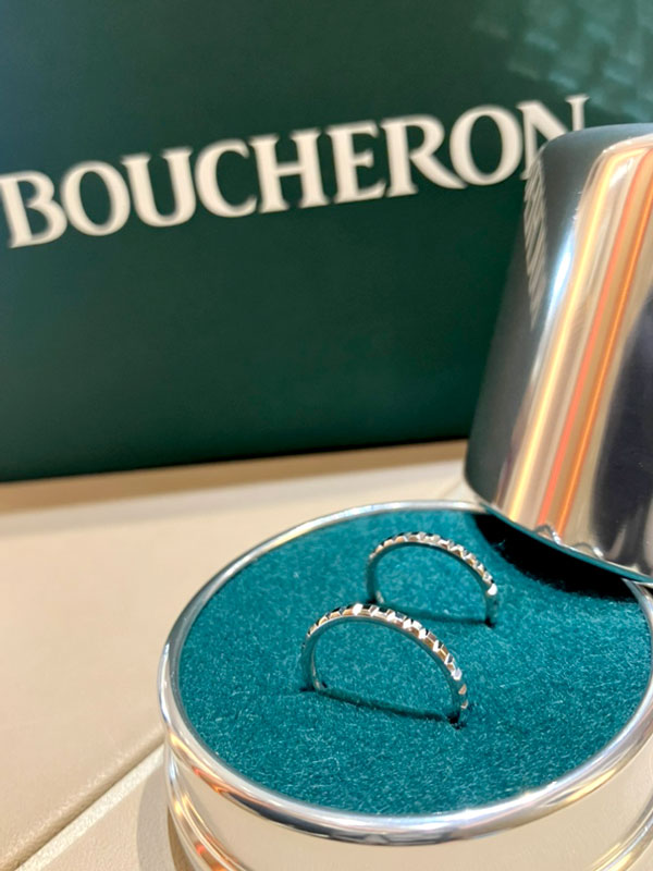 S様 ブシュロン キャトル クル ド パリ リング スモール お求めいただき誠にありがとうございます/JAL01160