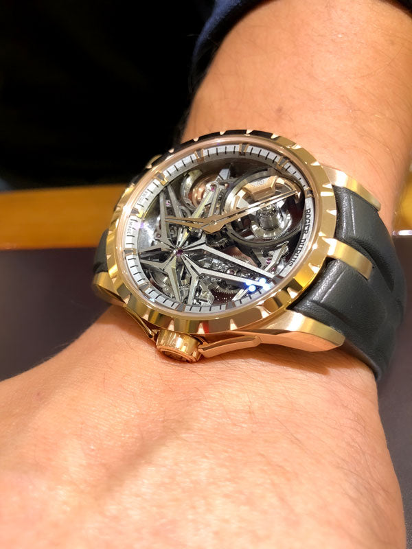 I様 ロジェデュブイ エクスカリバー モノバランシェ イーオンゴールド オートマティック スケルトン お求めいただき誠にありがとうございます/RDDBEX0954