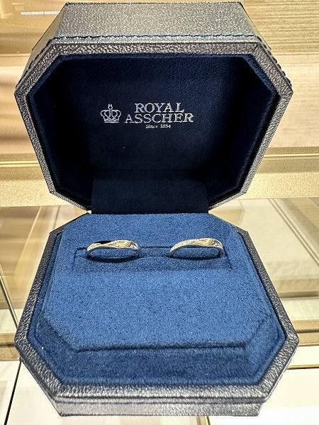 メル⭐︎ Asscher リング⭐︎最終値下げ ロイヤル・アッシャー公式 - ジュエリー 婚約・結婚指輪｜ROYAL ASSCHER