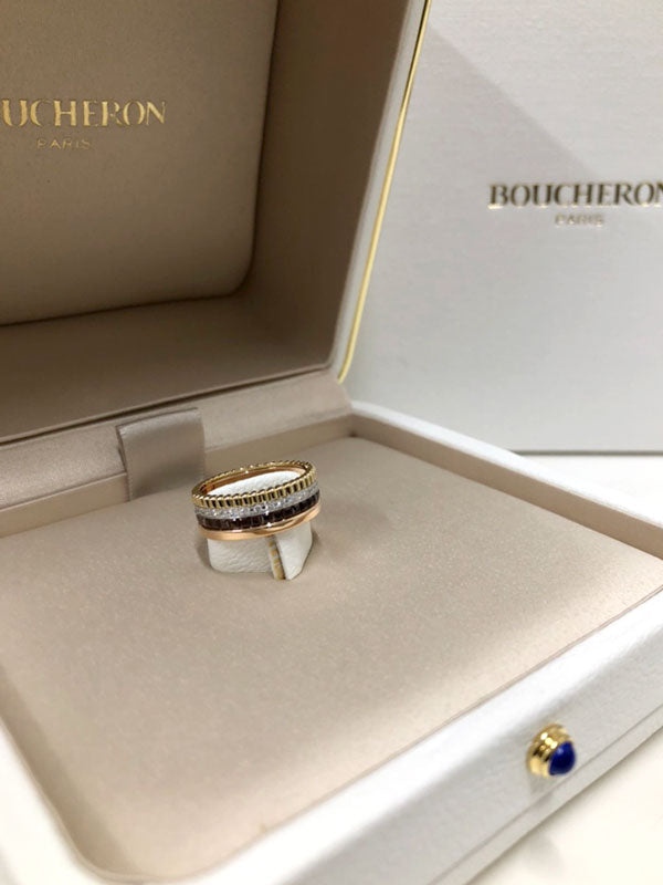 F様 ブシュロン キャトル クラシック ダイヤモンド リング スモール お求めいただき誠にありがとうございます/JRG00627