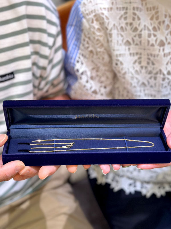 I様 K18ネックレス お求めいただき誠にありがとうございます