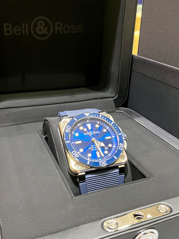 K様 ベル&ロス BR-03 Diver Blue Steel お求めいただき誠にありがとうございます/BR03A-D-BLU-ST/SRB