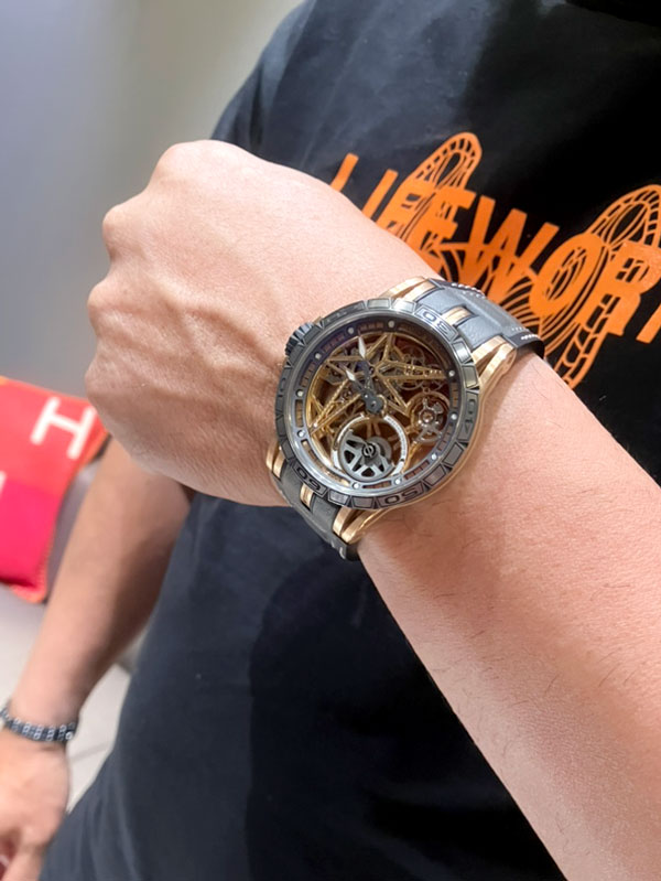 A様 ロジェデュブイ エクスカリバー スパイダー モノバランシエ お求めいただき誠にありがとうございます/DBEX1043