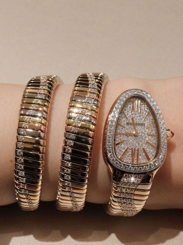 【2025新作】ブルガリ セルペンティ トゥボガス インフィニティ TRE ORI WATCHES AND WONDERS|104096