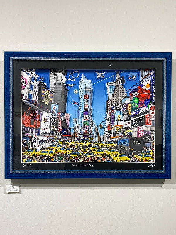 3D-Times Square / NY／まつやまたかし展