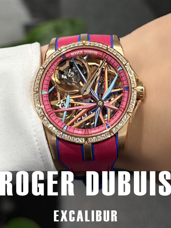 光の軌跡をまとう美の彫刻/ロジェ・デュブイ エクスカリバー ブラックライト RDDBEX1015