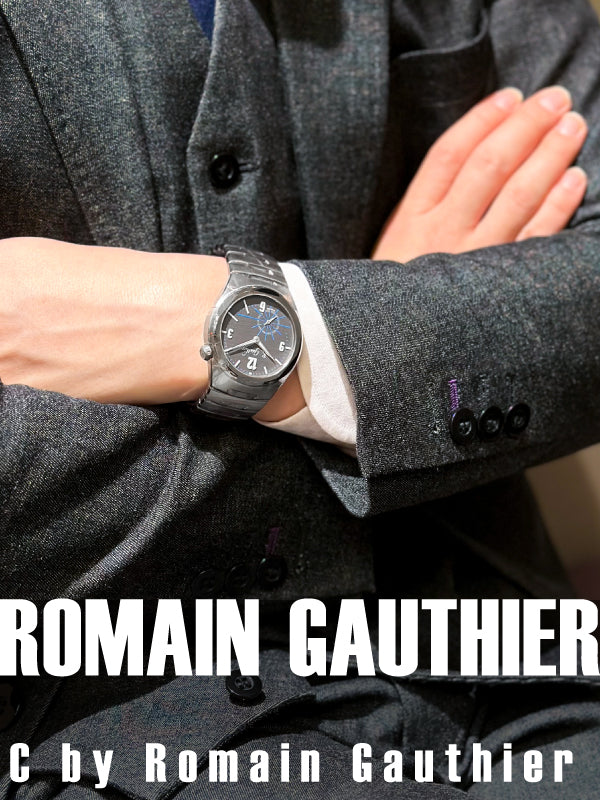 ASローマ 腕時計 as roma 貴重 ChampionsLeague出場 ローマンの『ラグスポ』は一味違う／ROMAIN GAUTHIER (ローマン