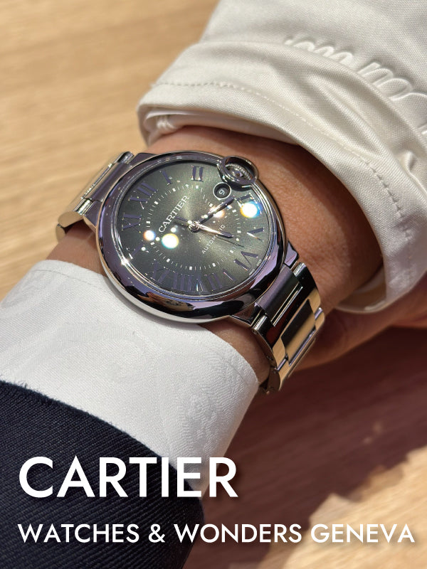 【2024新作】CARTIER バロン・ブルー グリーンダイアル/WSBB0071