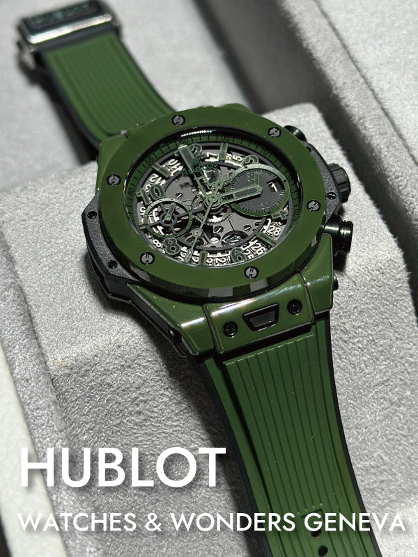 【2024新作】HUBLOT ウブロ ビッグ・バン ウニコ ダークグリーンセラミック/441.CU.5910.RX