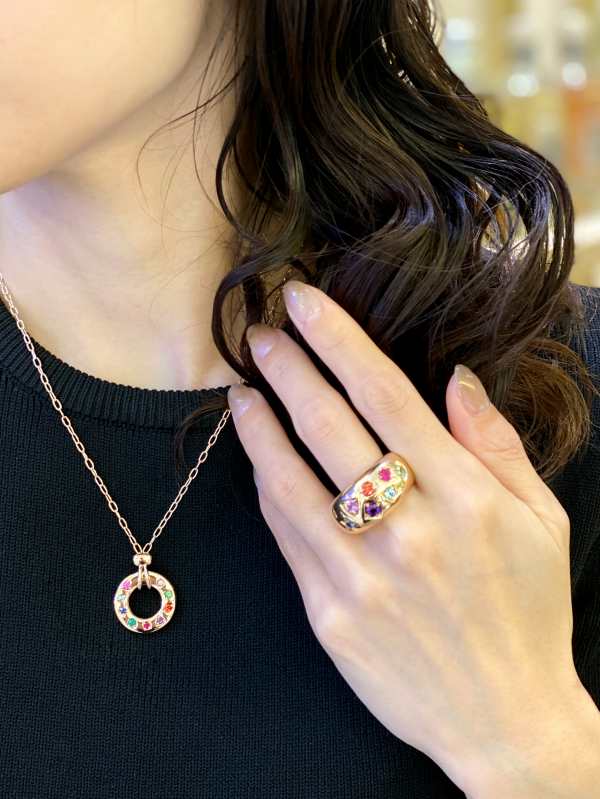 色の粒が、私の世界を塗り替える/ポメラート イコニカ ジュエリーコレクション