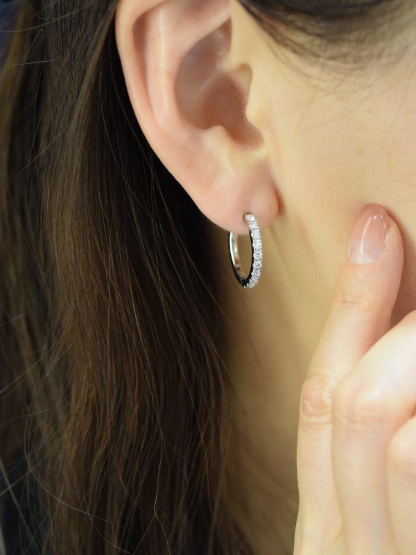 【新作ジュエリー】シンプル・イズ・ベスト💎フープピアス ロイヤル・アッシャー/JHA0102BP・JHA0101BP