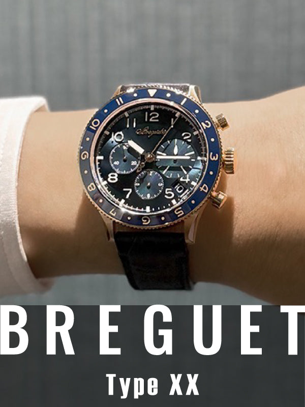 ローズゴールドとブルーの饗宴 ブレゲ タイプXXクロノグラフ2067 /品番:2067RK/Y9/9WU