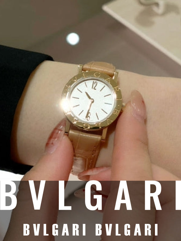 ピンクゴールド×ベージュ。美しい肌を見せるブルガリの魔法/BVLGARI/103966