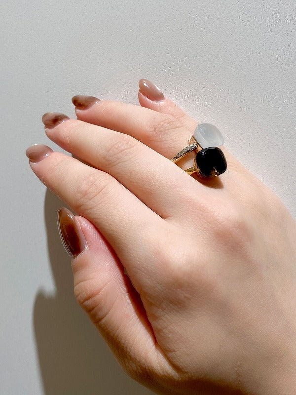 【大人の品格】重ね着けから生まれるシックと柔和の二重奏/ポメラート/PAA1100-O6000-000QF/PAC2031-UW000-B0QLT