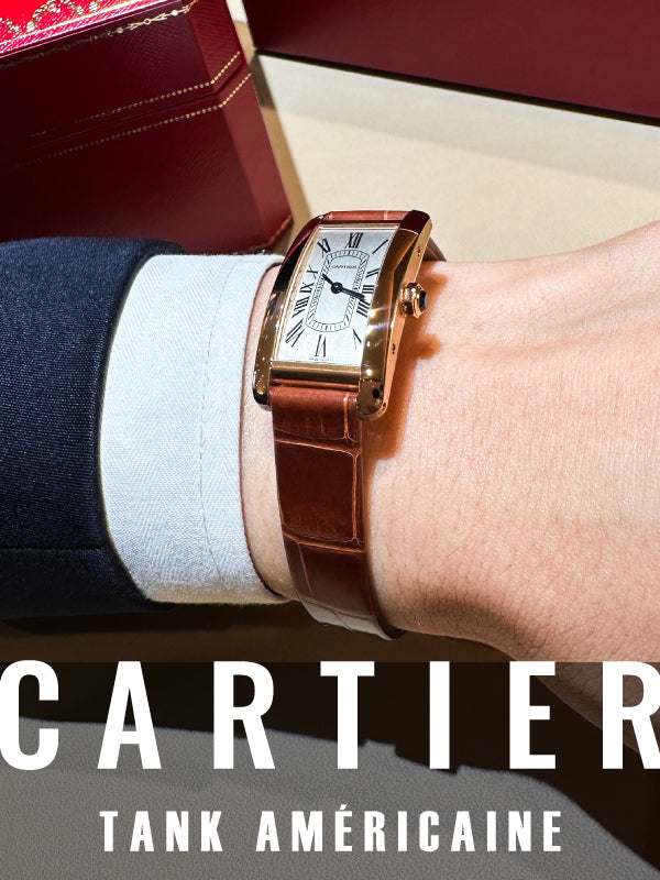 革ベルトでエレガントさをアップさせ✨カルティエタンクアメリカン/WGTA0133