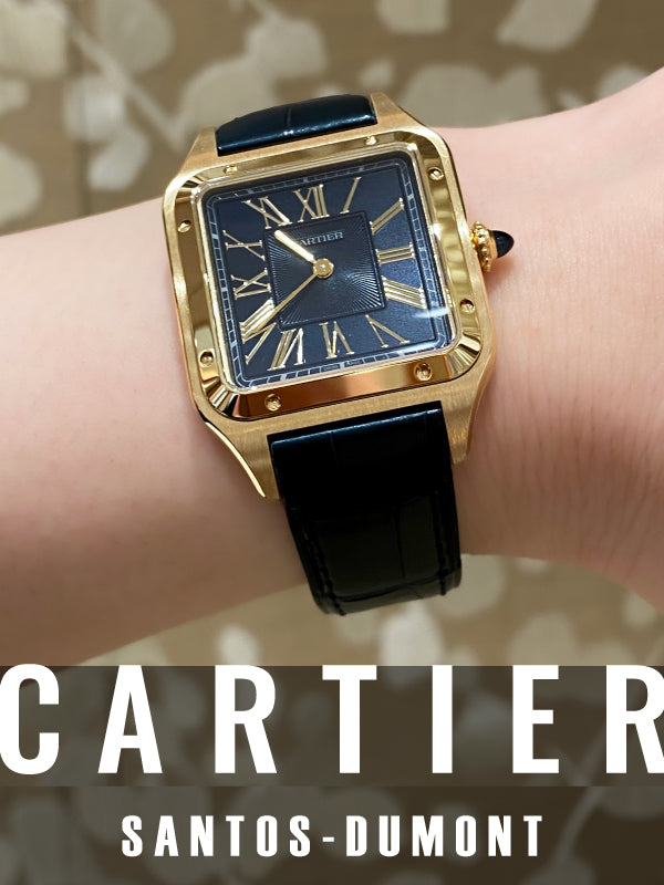 品のある落ち着いたデザインに華やかさを感じれる”サントスデュモン”/品番: WGSA0115