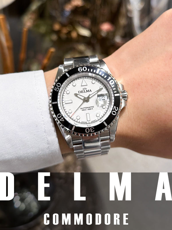 陸海で映える「海のキャプテン」 | コモドール 品番:41701.690.6.011