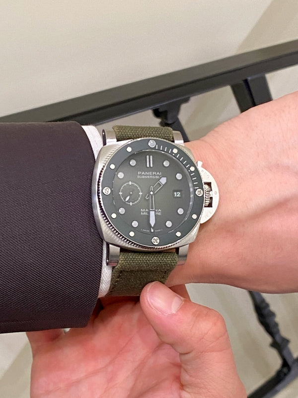 【待望の初入荷】「マリーナ ミリターレ」この“ごつさ”を待っていた/パネライ PAM01697