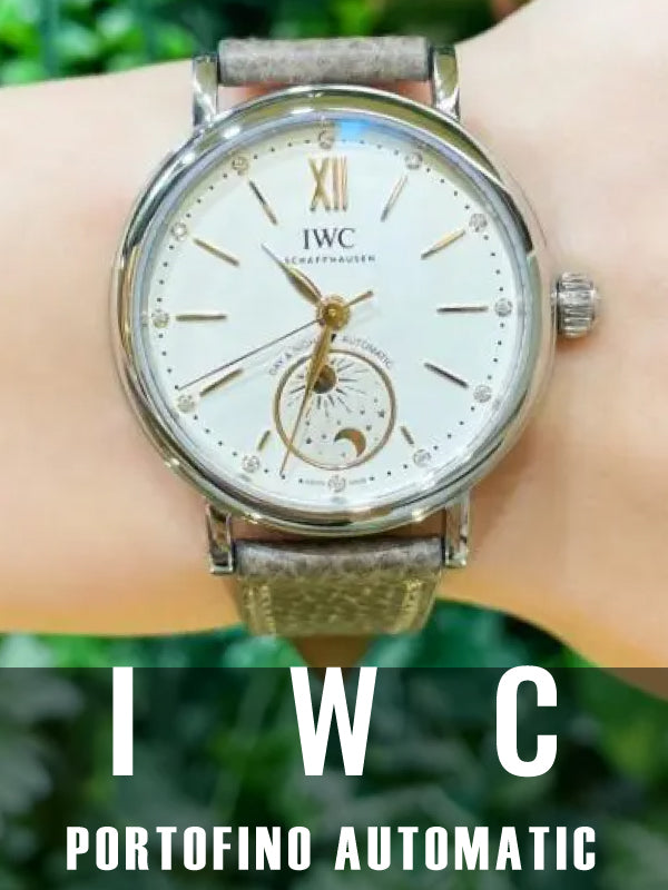 【ロマンティック】時の移ろい|PORTOFINO AUTOMATIC DAY & NIGHT 34 IW459801