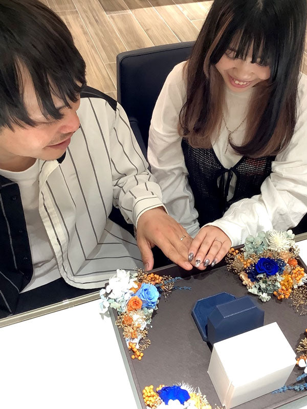 A様 ロイヤルアッシャー マリッジリング お求めいただき誠にありがとうございます/WRA065 / WRB914