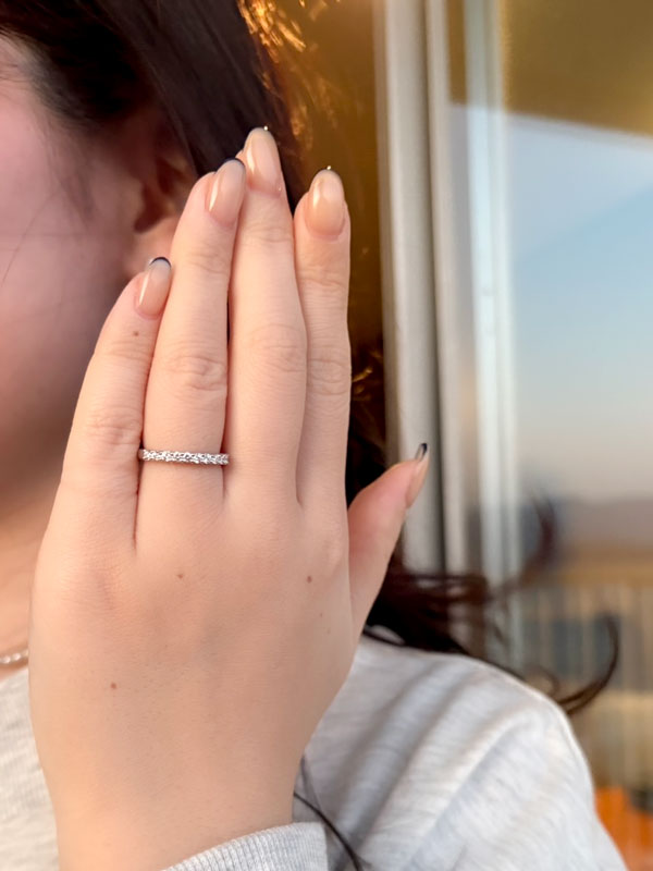 M様 ロイヤルアッシャー エタニティリング お求めいただき誠にありがとうございます/JRA0187BP