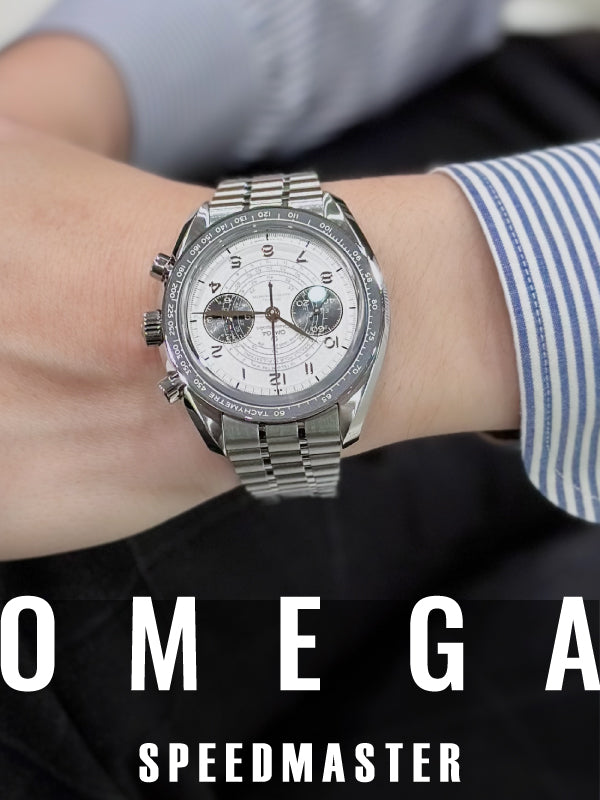 【2024新作】パリ2024とオメガ 大会をオマージュした特別モデル/スピードマスター クロノスコープ パリ2024 品番:522.30.43.51.02.001