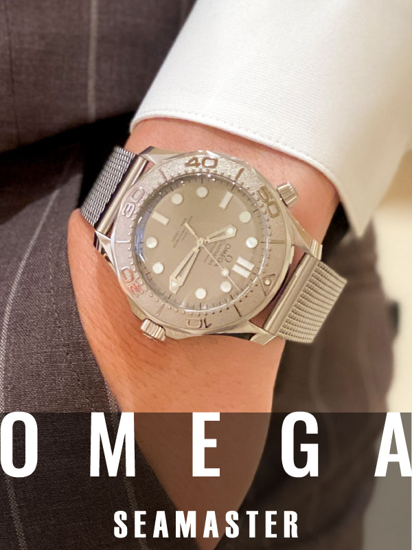 グレー×グレーの絶妙なハーモニー✨【新作】 Seamaste﻿r Diver 300﻿M