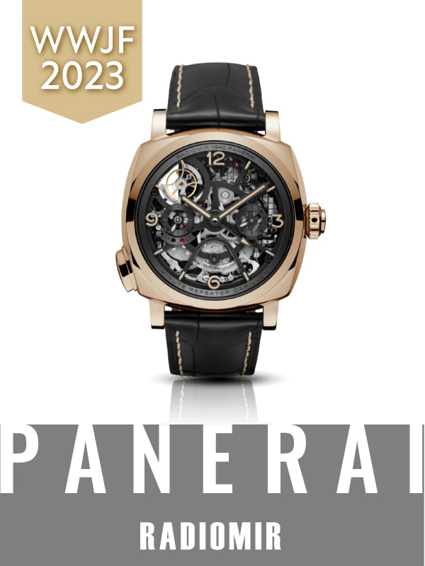 最高峰の複雑機構を搭載したパネライの技術の粋/PANERAI(パネライ) ラジオミール ミニッツリピーター トゥールビヨン GMT 品番:PAM00600