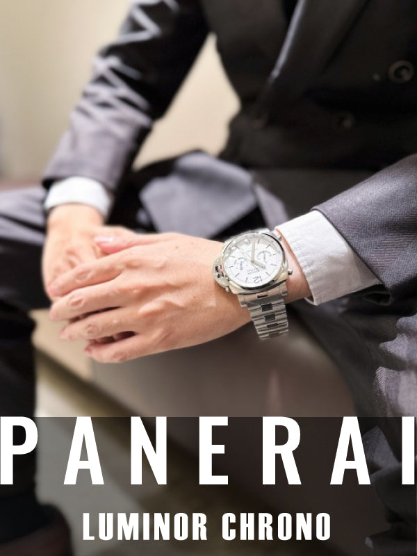 【パワー!!!】ハリウッド俳優たちの愛する時計|パネライ ルミノール クロノ PAM01548