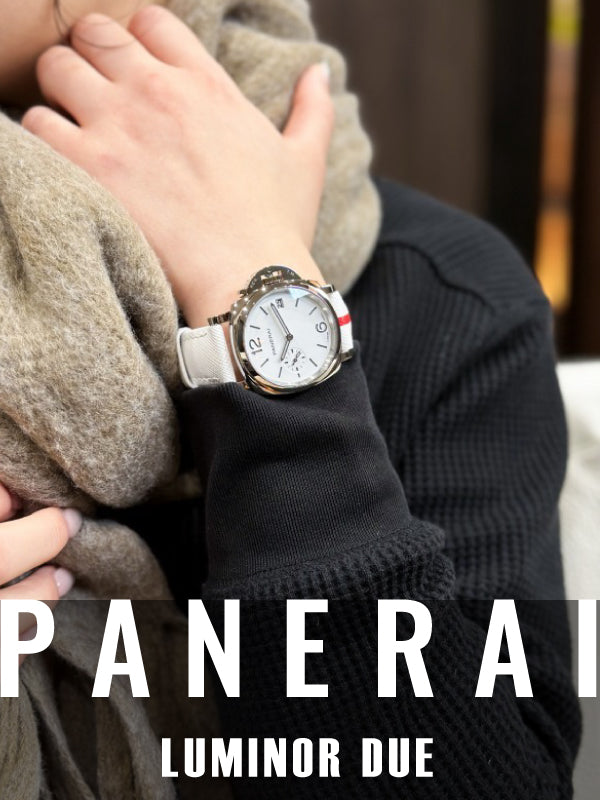 女性が大きめの時計を着用する時代✨/PNPAM01306