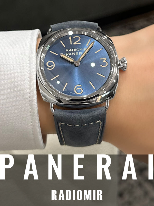 “パネライ”を感じ取れる伝統モデル/ラジオミール オフィチーネ 品番:PAM01383