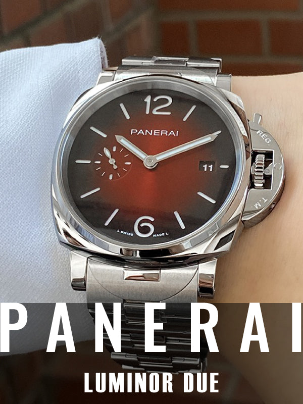 深みが際立つバーガンディの気品/パネライ ルミノール ドゥエ PAM01539