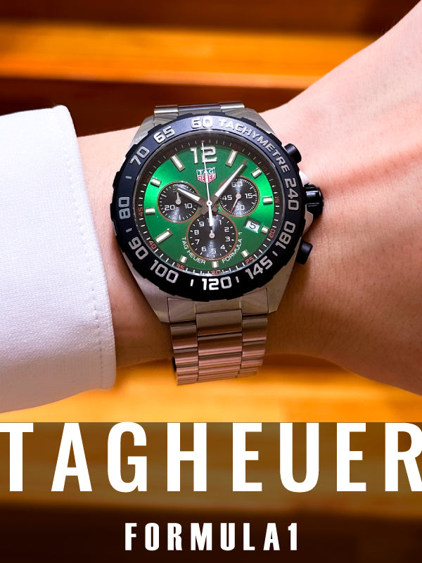 一瞬を刻むレーシングウォッチ!! タグ・ホイヤー フォーミュラ1 クロノグラフ/CAZ101AP.BA0842