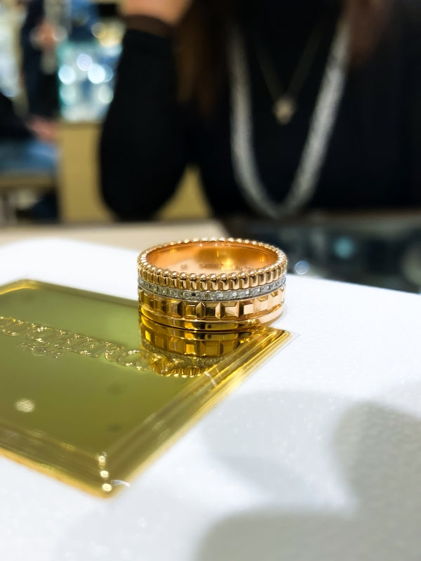 T様 ブシュロン キャトルラディアント 素敵です!! 誠にありがとうございます。