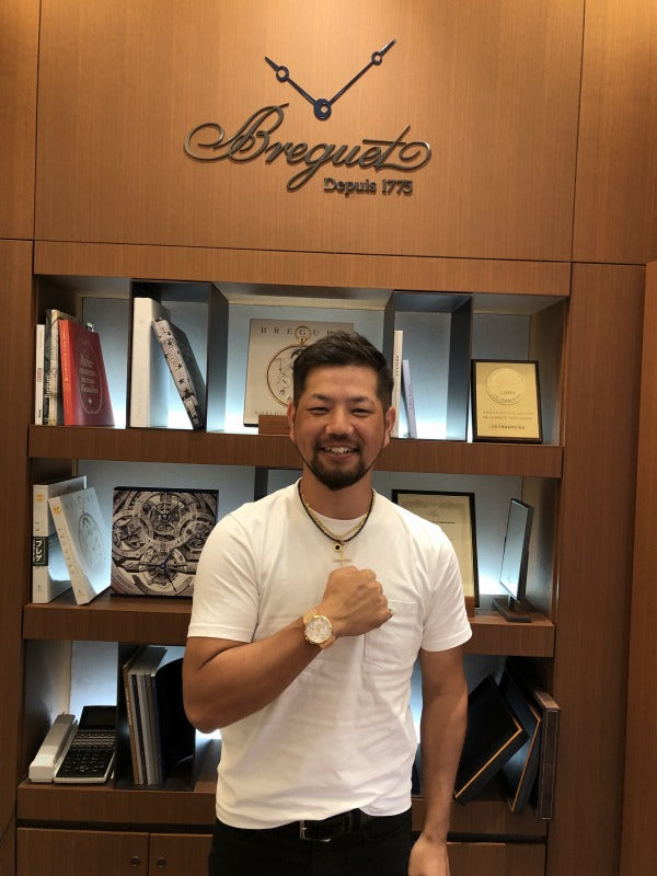 Y様 ブレゲ マリーン クロノグラフ/5527BR/12/RW0 ありがとうございます!!