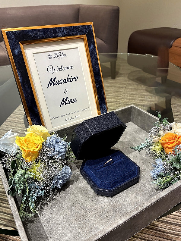 Y様 W様 ロイヤルアッシャー ご結婚指輪 お求めいただき誠にありがとうございます/ WRC077