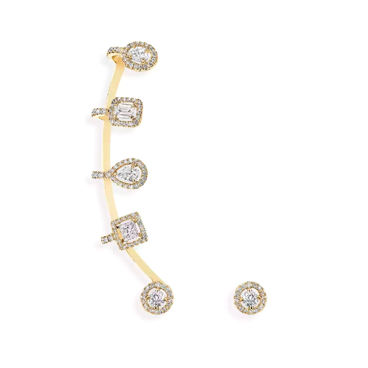 My Twin multi-form earrings<br><font size=1pt>マイ ツイン マルチフォーム イヤリング</font>