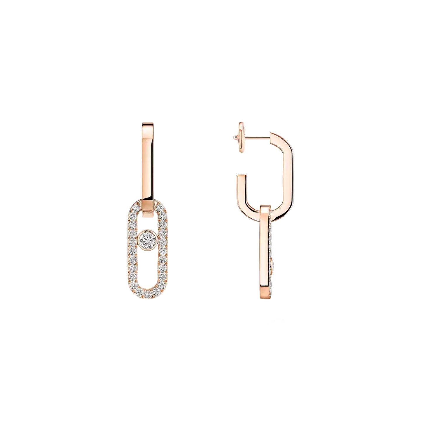 Move Link earrings<br><font size=1pt>ムーヴ リンク イヤリング</font>