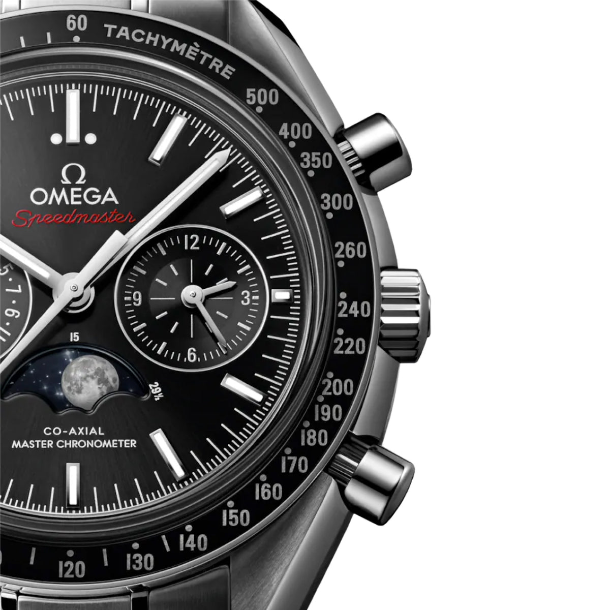 SPEEDMASTER MOONPHASE 44.25mm<br><font size=1pt>スピードマスター ムーンフェイズ 44.25mm</font>