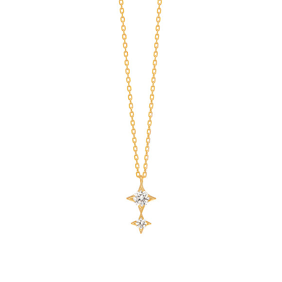 アルビレオネックレス