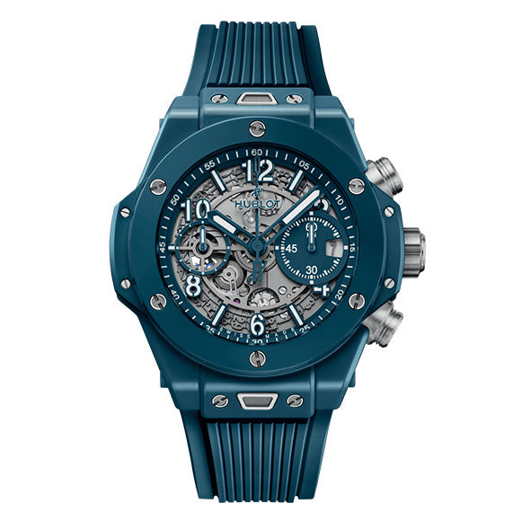 BIG BANG UNICO<br>PETROL BLUE CERAMIC 42mm<br><font size=1pt>ビッグ・バン ウニコ ペトロール ブルーセラミック 42mm</font>