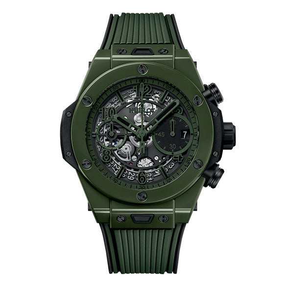 BIG BANG UNICO<br>DARK GREEN CERAMIC 42mm<br><font size=1pt>ビッグ・バン ウニコ ダークグリーン セラミック 42mm</font>